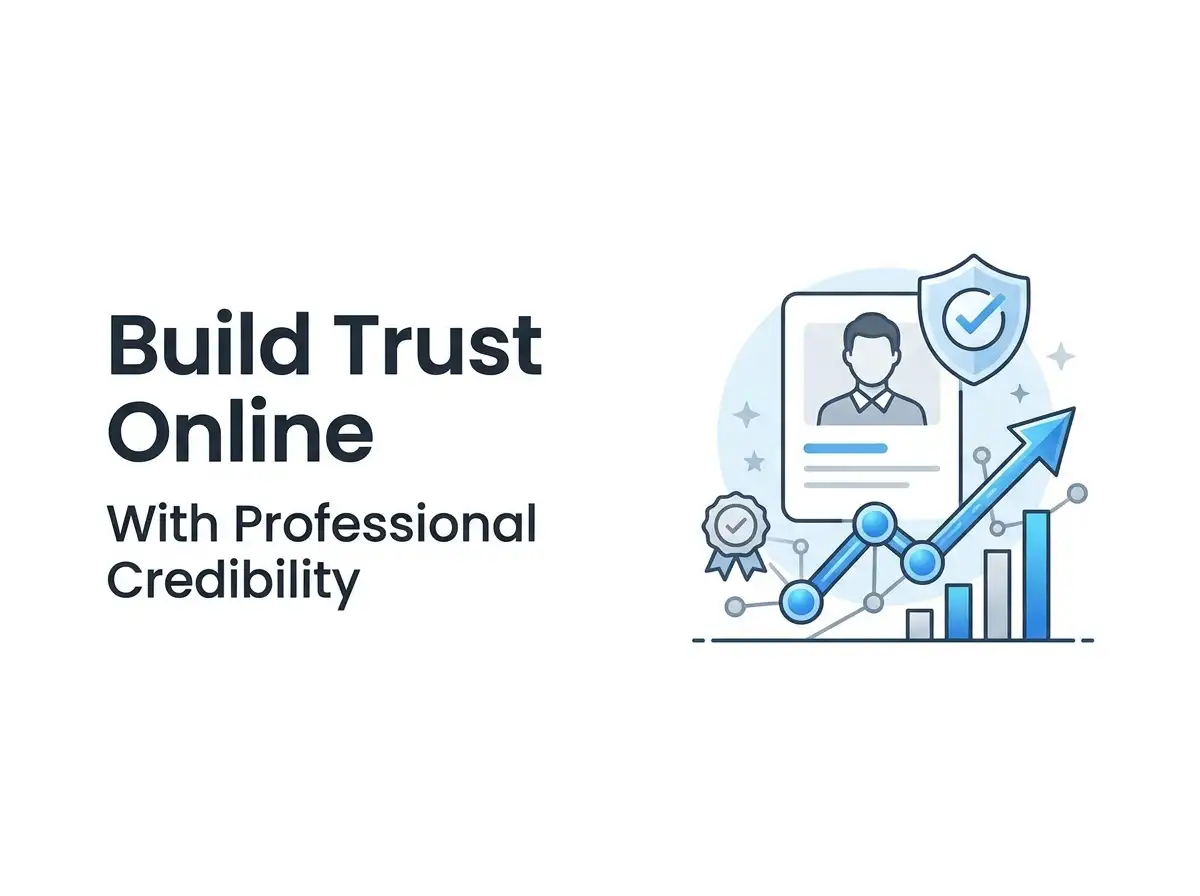 How to Build Trust Online With Professional Credibility