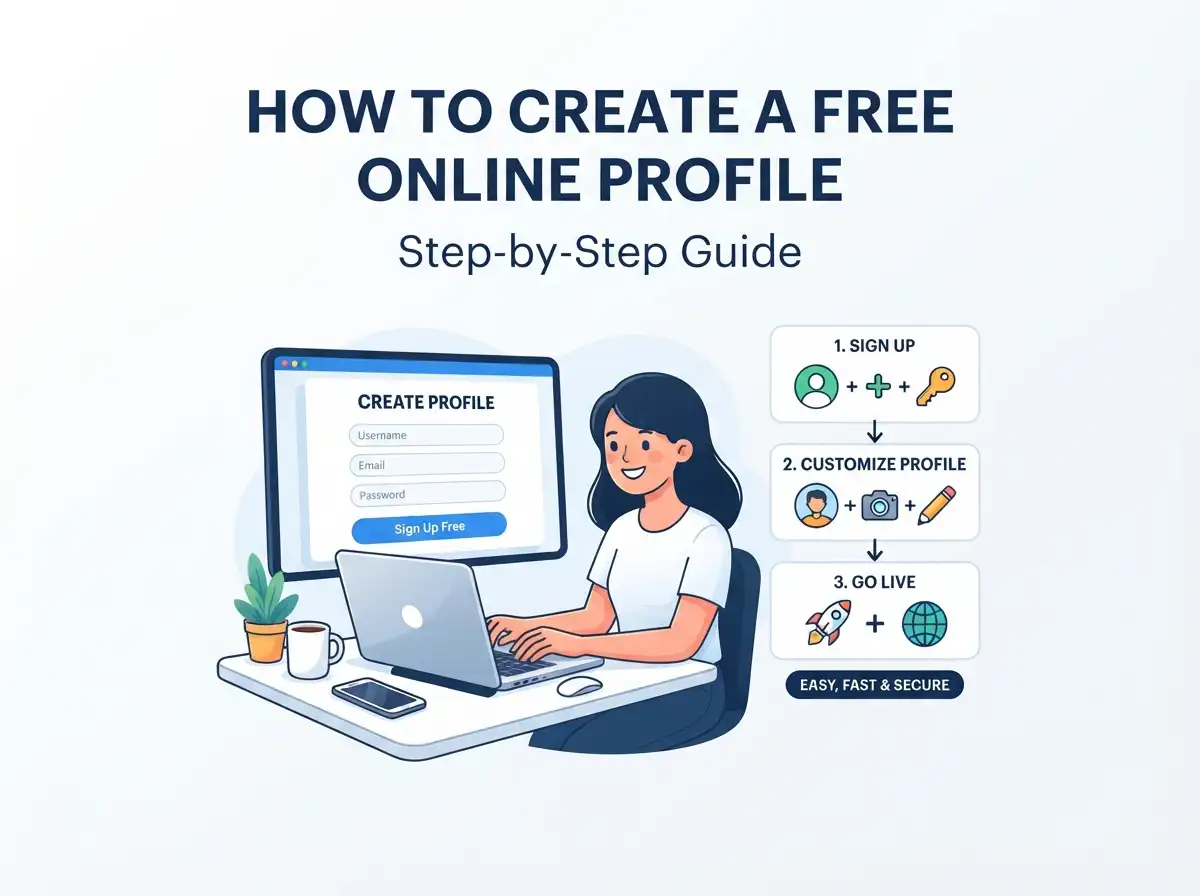 How to Create a Free Online Profile: Step-by-Step Guide